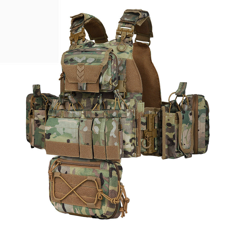 Camouflage Veste tactique pour les adeptes militaires extérieurs
