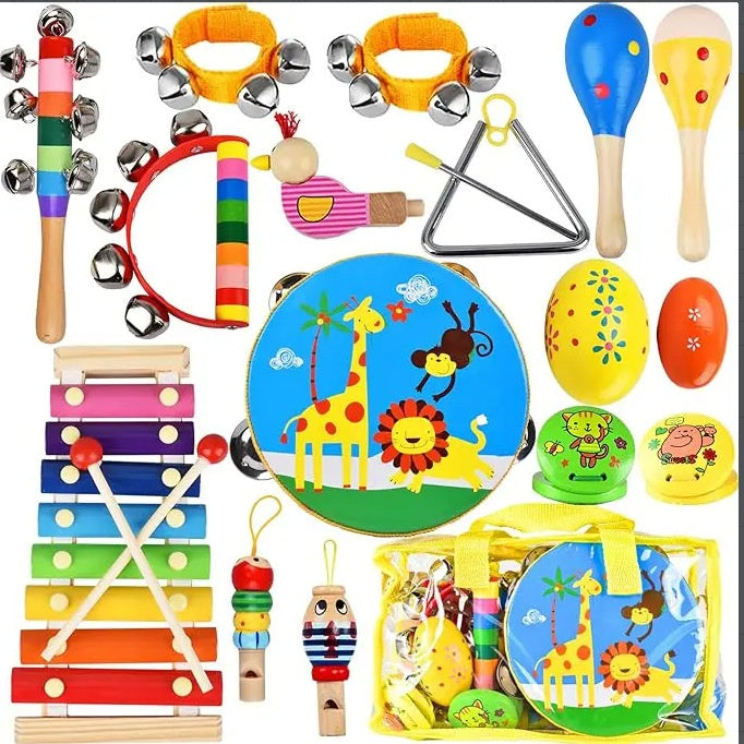 Orff Instrument Set Kids Percussion Toy