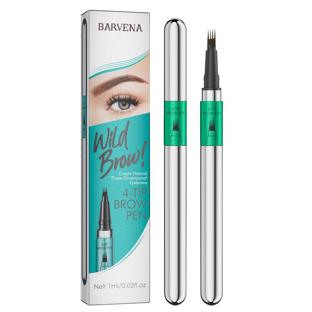 Crayon à sourcils sauvages à quatre griffes résistant aux boues