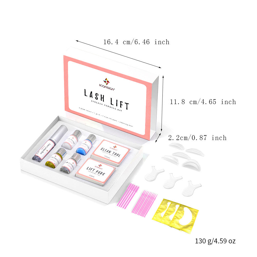 ICONSIGN Cils Permant Kit kératine pour les cils bouclés de longue durée Permant facilement les cils