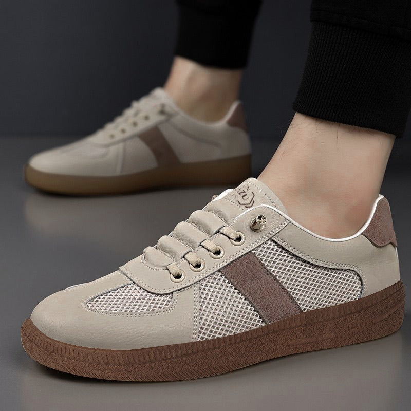 Printemps Arrivée Allemand Chaussures de formation pour hommes Mesh Respirant Casual