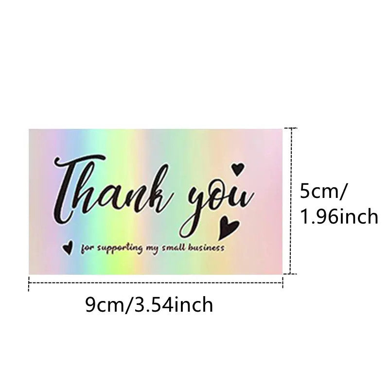50 Feuillespack Laser carte cadeau holographique cadeau de salutation