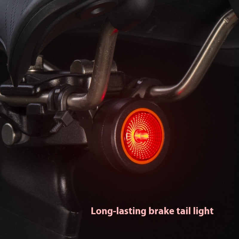 Bicycle Light Double Bracket Intelligent Brake Taillight