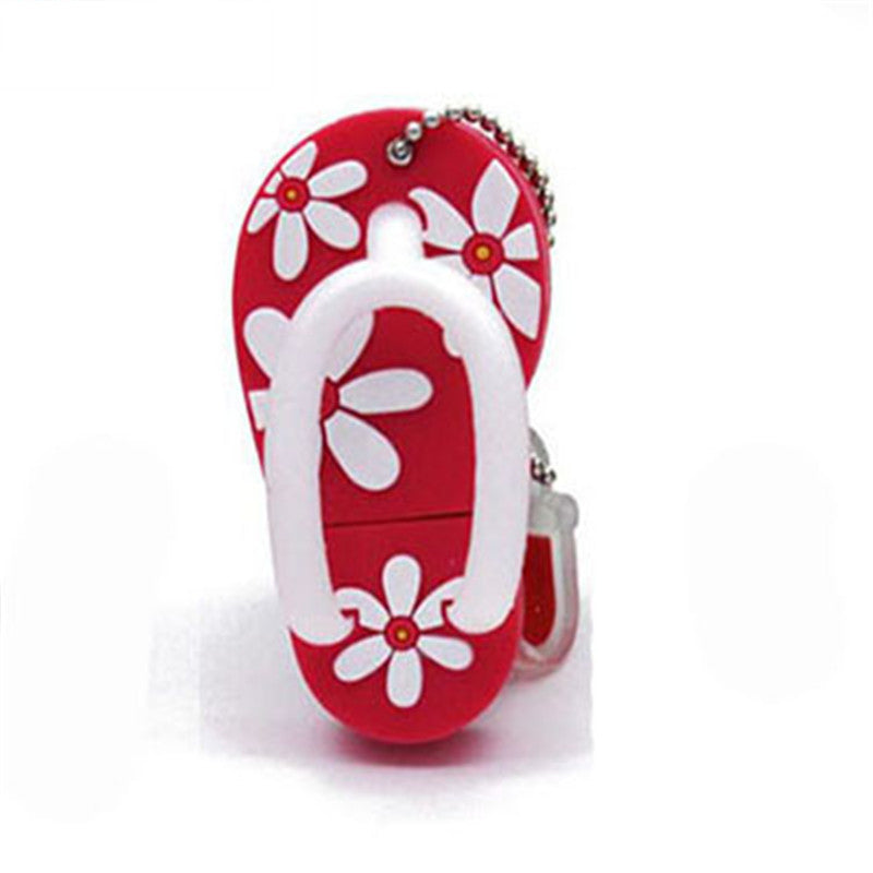 Cartoon Creative Beach Shoes U Disk Mode Mini personnalisation