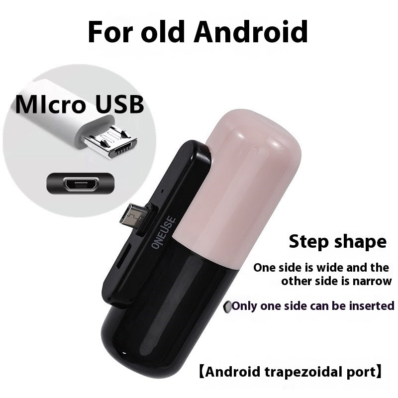 Portable Android Capsule Fast Charge Power Bank