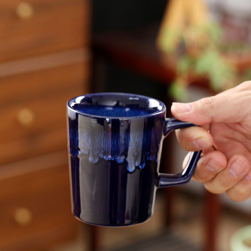 Céramique tasse de café 300 Ml KilnFlowing tasse de glaçage tasse à boire