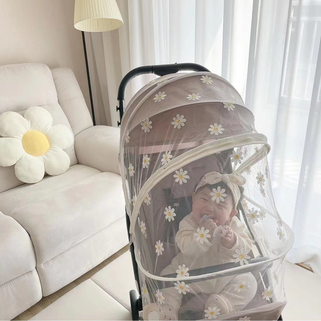 Infantile Mosquito Net Poussette pour bébé universelle de type complet respirant