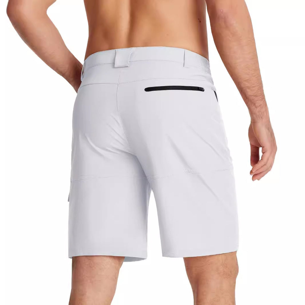 Vente d'été pour hommes Quick-Dry Respirant Cool Loose Pantalons élastiques de cyclisme extérieur