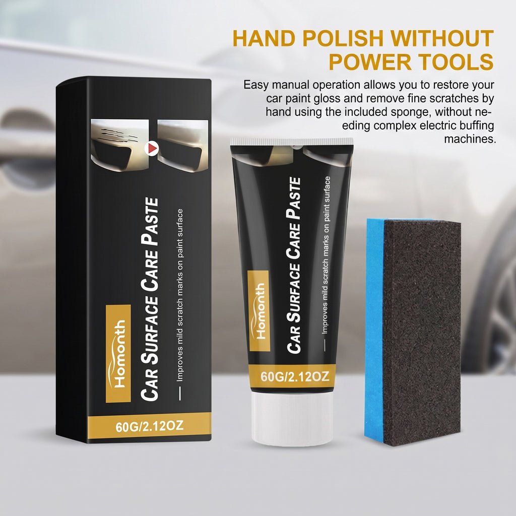 Pâte de soins de surface de voiture