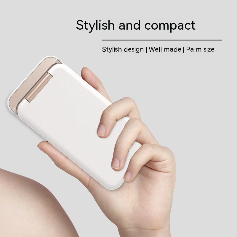 Pliage 5W charge rapide 10000 MA avec miroir léger Power Bank