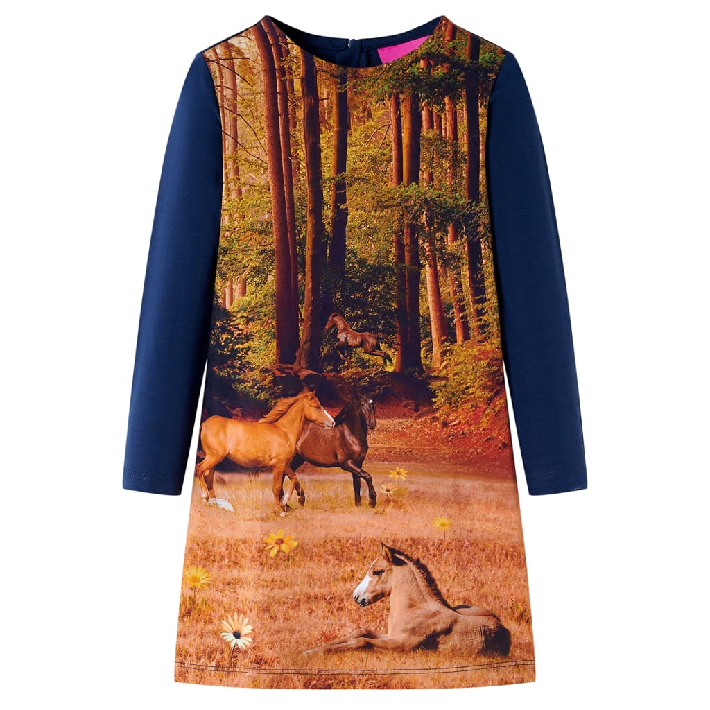 Robe pour enfants à manches longues