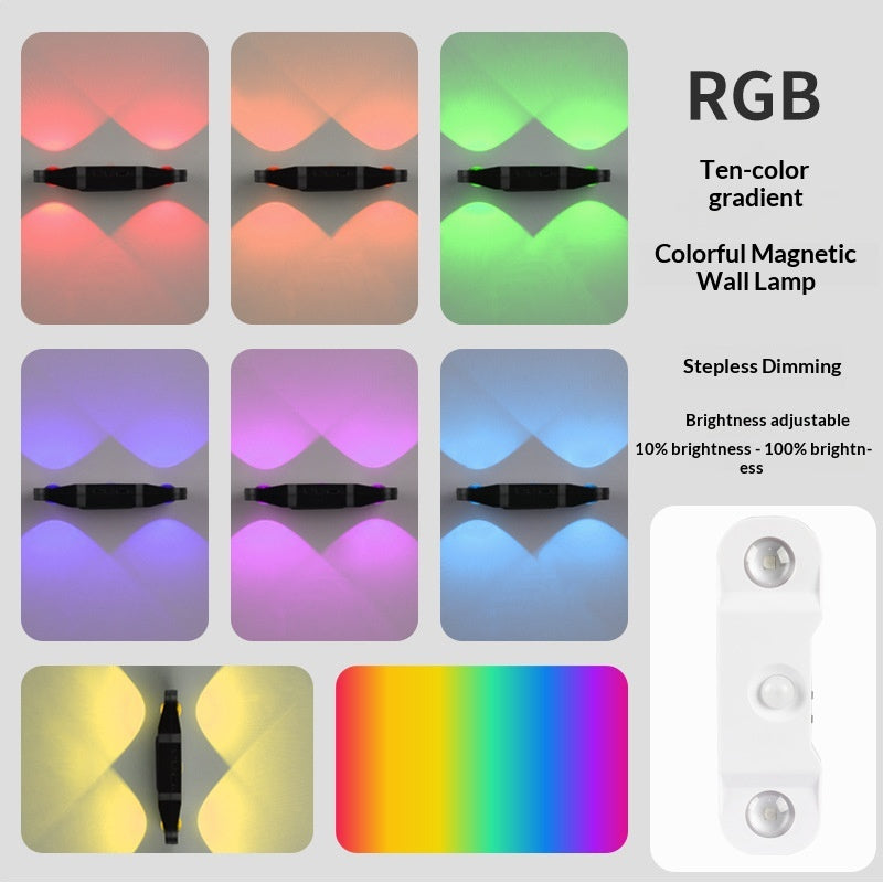 Lumière de mur amphibie sans fil de charge magnétique
