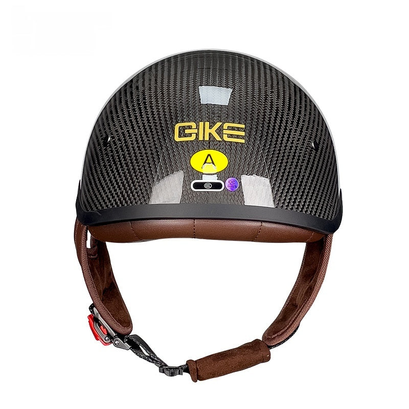 Casque de moto en fibre de carbone 3C