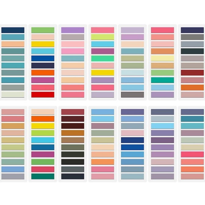 Portable Maison Morandi Déplacement-feuille Classification Pet post-It