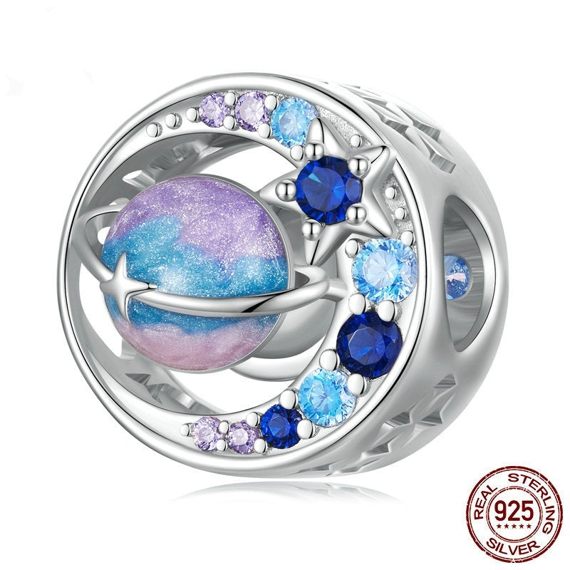 Dreamy Starry Sky Série Bricolage Bracelet Pendentif Accessoires