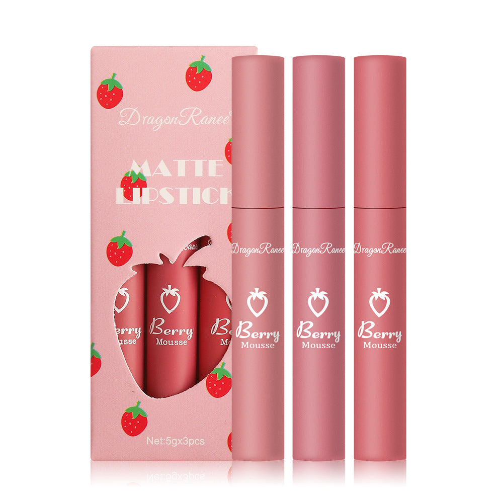 Velvet Matte Lip Glaze Lipstick Gloss pour les femmes