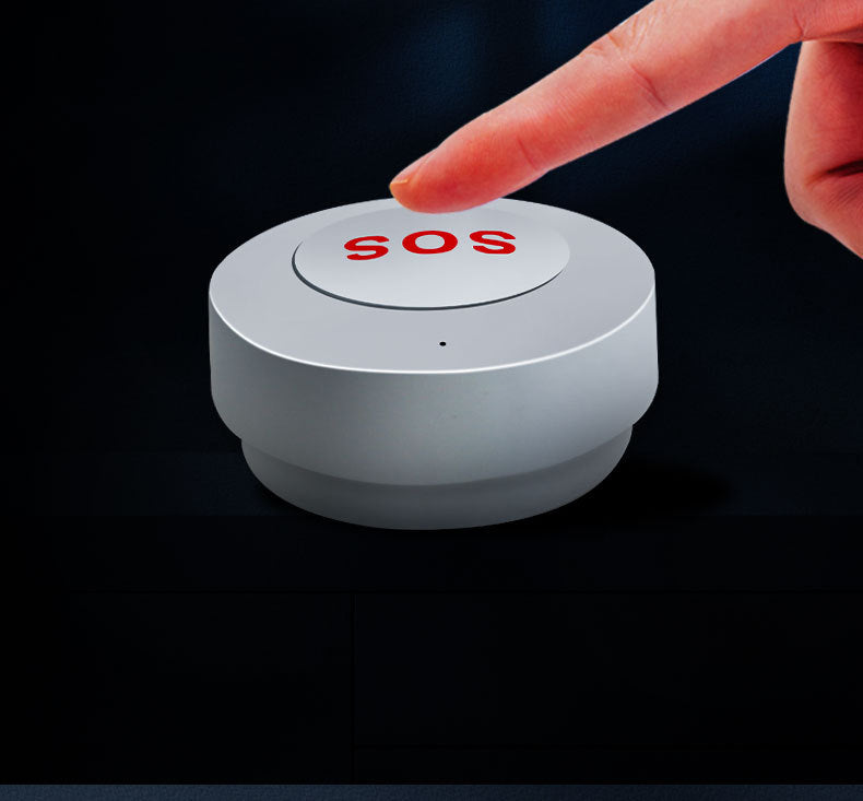 Alarme téléphonique mobile à distance pour bouton d'urgence pour les ménages âgés