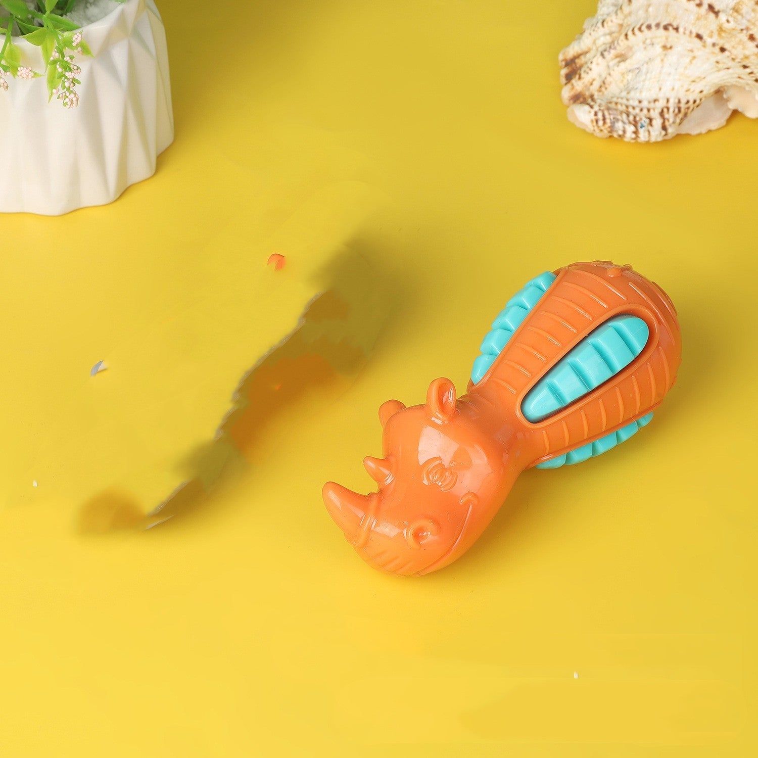Nettoyage des dents flottantes de l'entraînement molaire