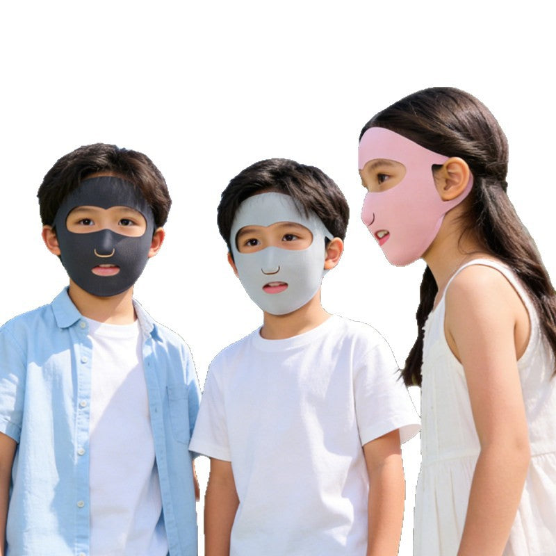 Masque de protection solaire complet pour les activités de plein air estivales