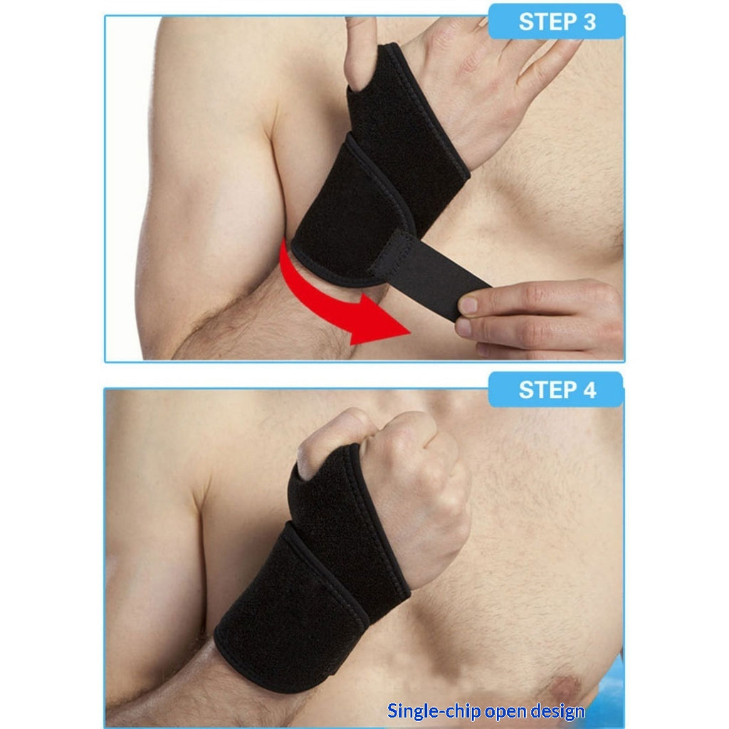 Bandes de poignets sport à compression circulaire