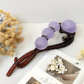 Mot acrylique clip-purple-1 pièce