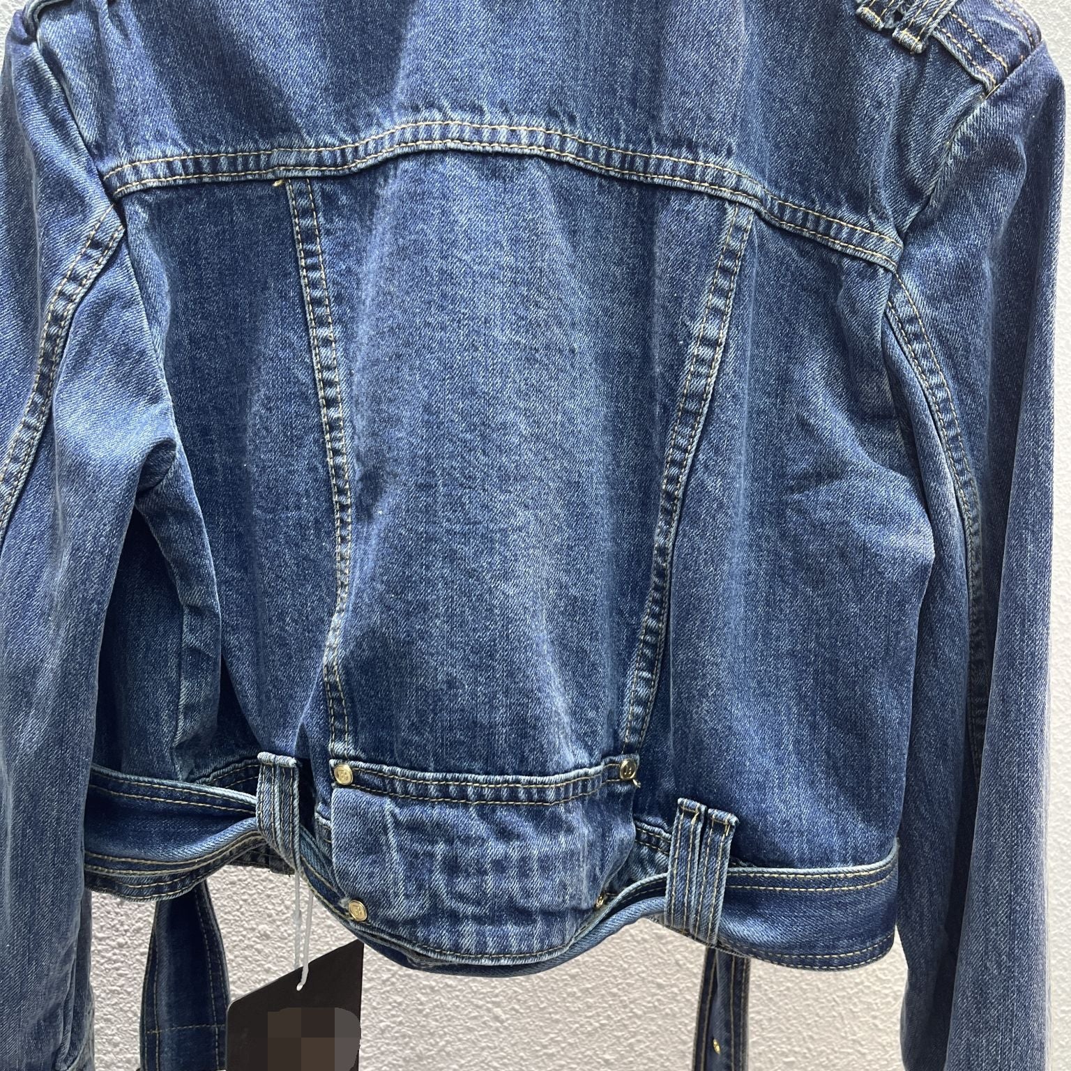 Popular Street Cool Button Denim Coat Style coréen Loose Et Idle Fan Car Top