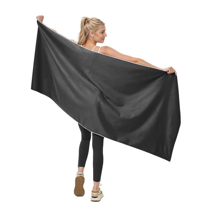 Serviette en microfibre à séchage rapide Serviette de bain polyvalente extérieure