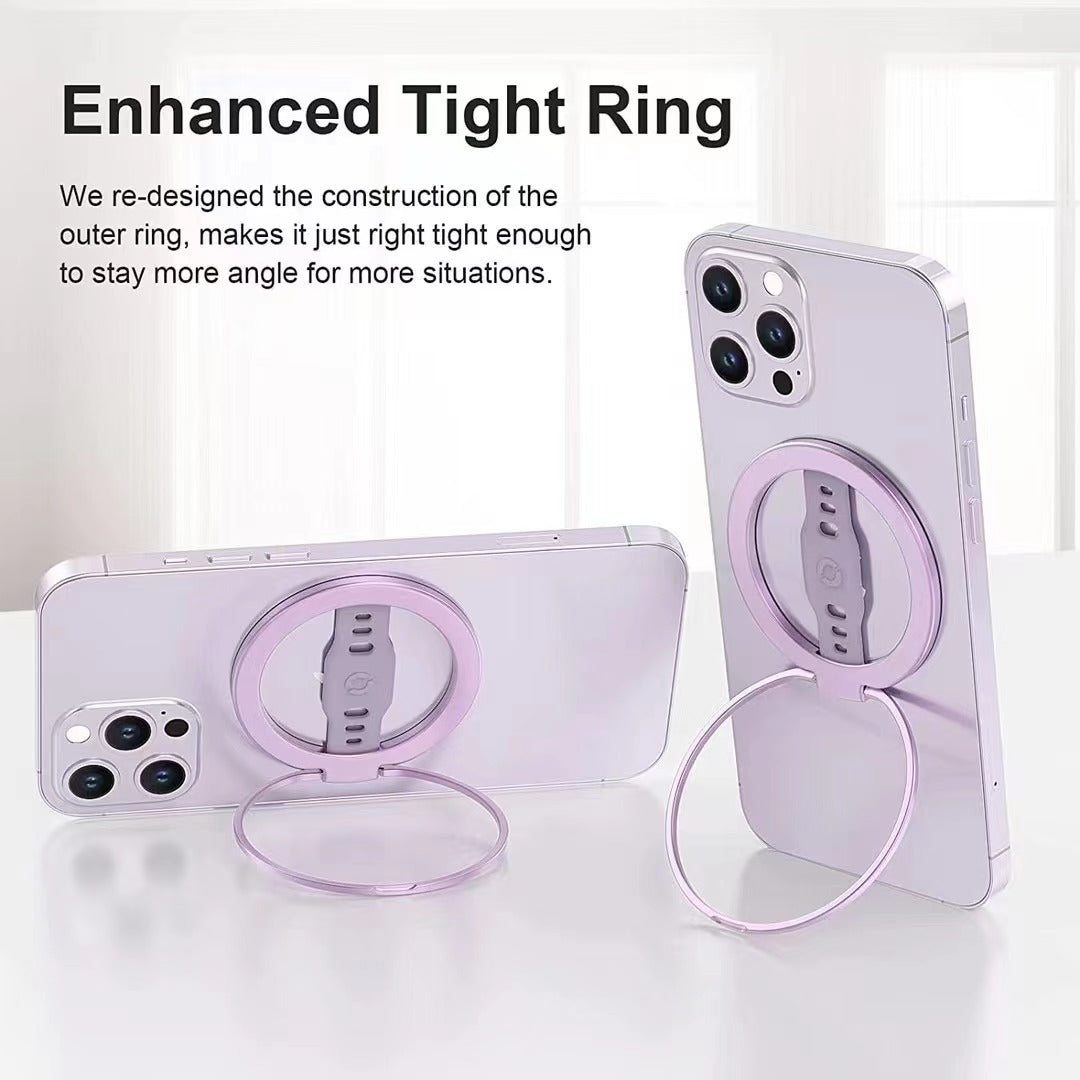 Support de téléphone mobile avec charge magnétique sans fil