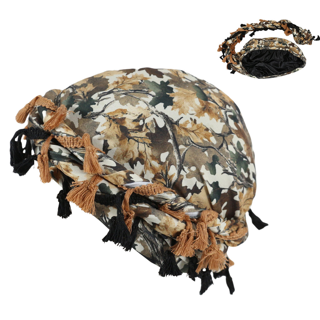 Sports de plein air Paisley Turban Hat Cashew Flower Print Turban Hip-hop Hip-hop Twist