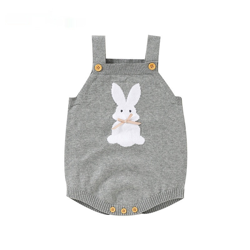 Bébé Sling mignon lapin Romper combinaison de saut
