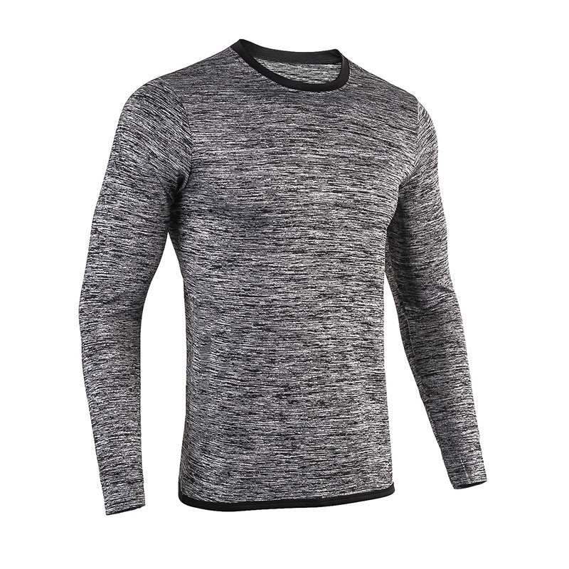 Ventes directes en usine Séchage rapide Sports de plein air Fitness porter des vêtements de sport manches longues hommes'