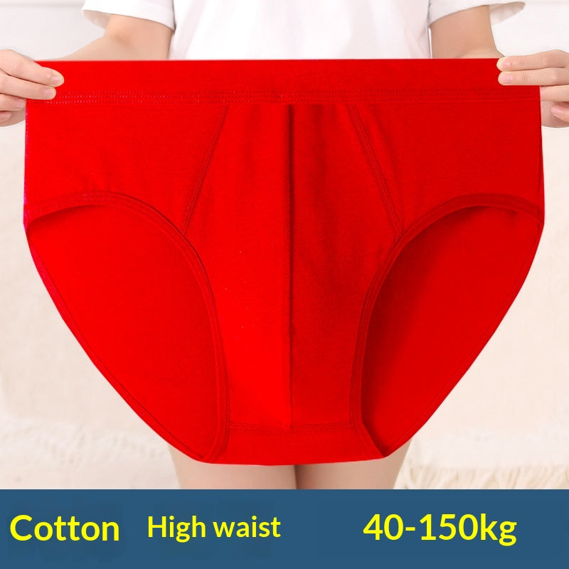 Sous-vêtements en coton pour hommes High-Wist Breathable Plus-Size