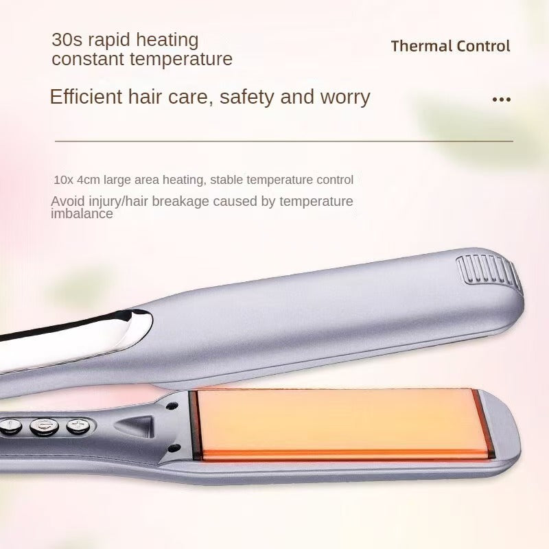 Lissage des cheveux en céramique avec affichage LCD intelligent