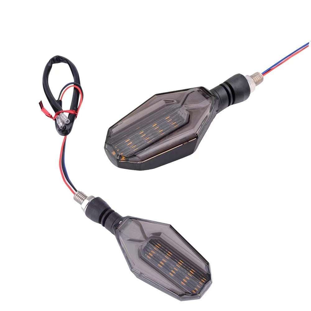 Guide lumineux bicolore modifié moto 30LED Indicateur de direction