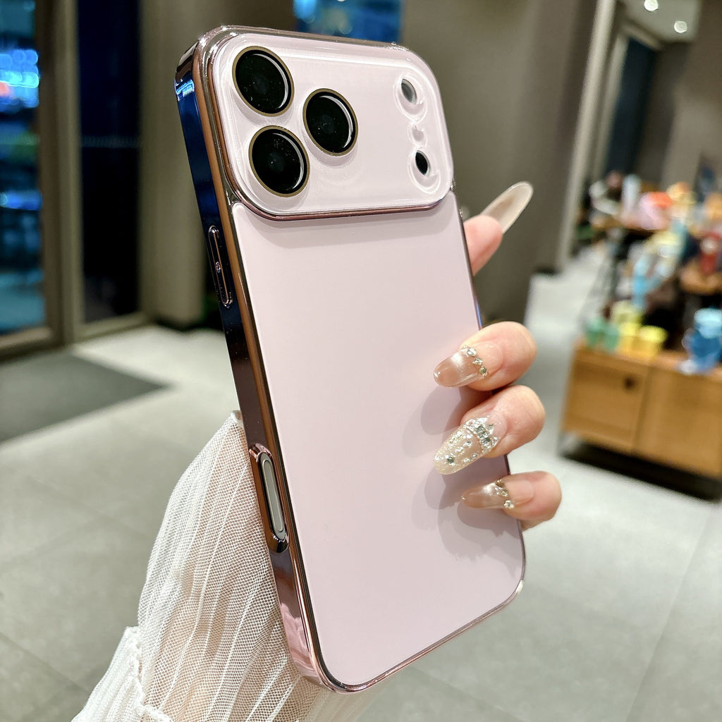 All-in-one Lens Protector and Frosted AG Phone Case for iPhone