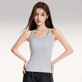 Femmes Summer Slim-Fit One-Piece Back-Show Top