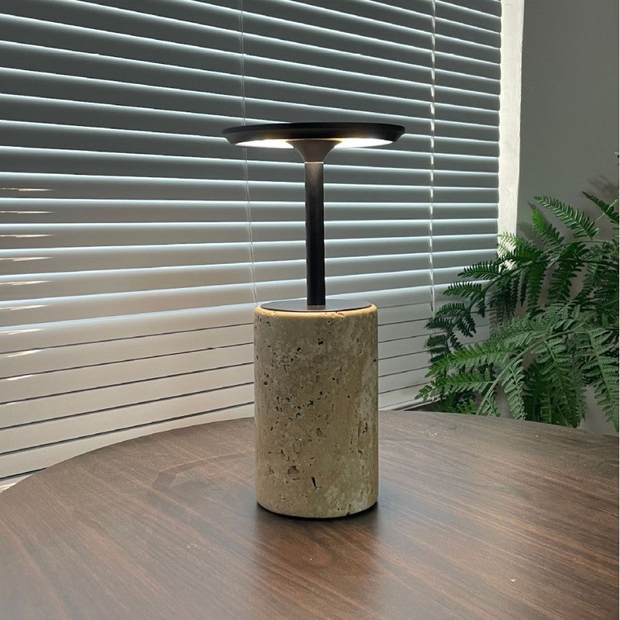 Lampe de table travertin moderne minimaliste nordique