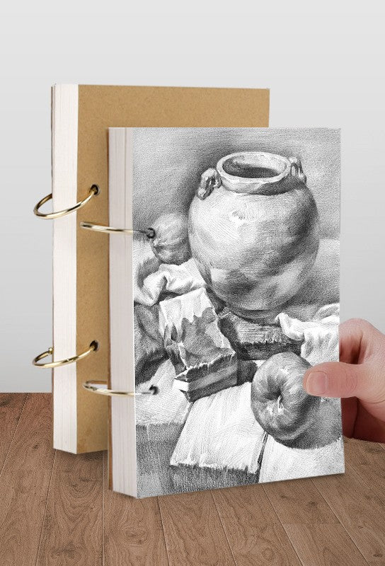 Livre de croquis 8K peint à la main Livre de dessin spécial