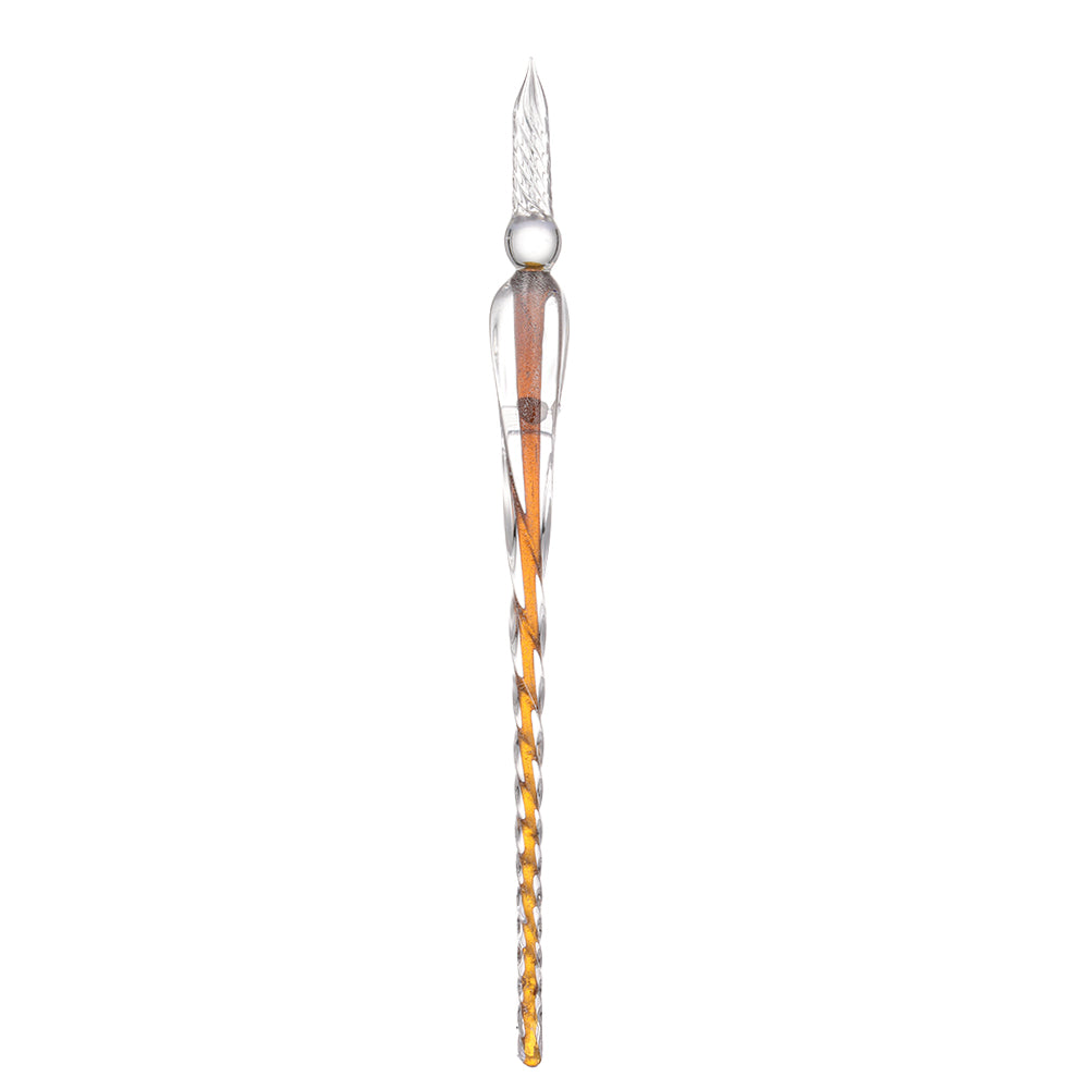 1 Pc 9 Couleurs Stylo de fontaine en verre Drip Vintage Dip Dipp