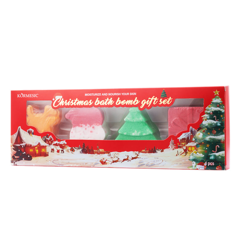 Ensemble cadeau pour baignoire et douche de Noël KORMESIC FT 105g-105g-105g-105g-105g