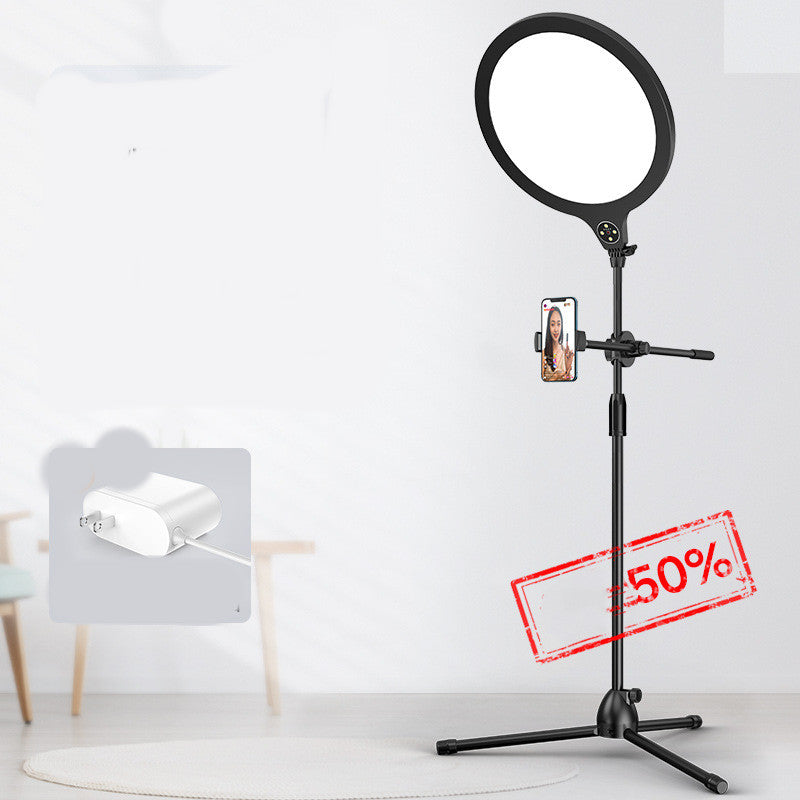 Photo Plein écran Lampe de beauté Téléphone portable Télescopique Bureau Remplir la lumière