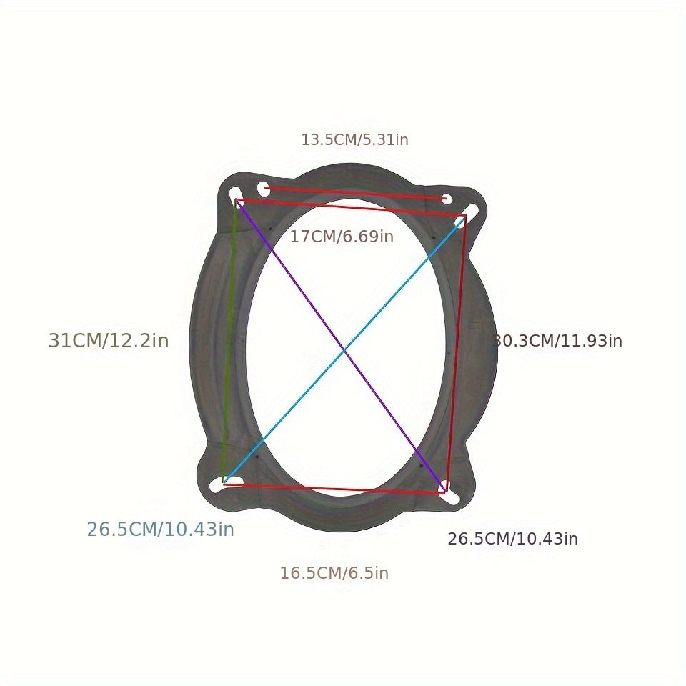 Adaptateur haut-parleur de porte avant pour Toyota 4Runner 2003 2016