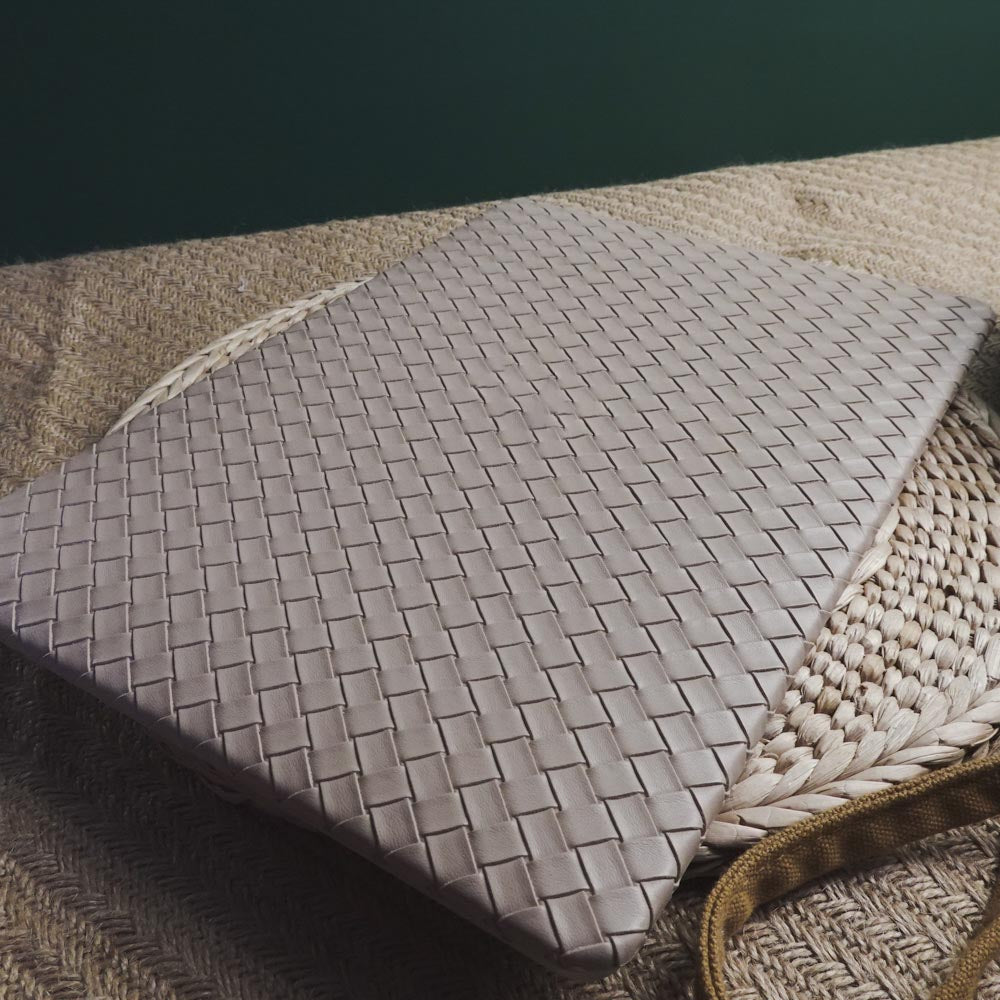 Lait Tea Couleur En Cuir Woven Informatique Case