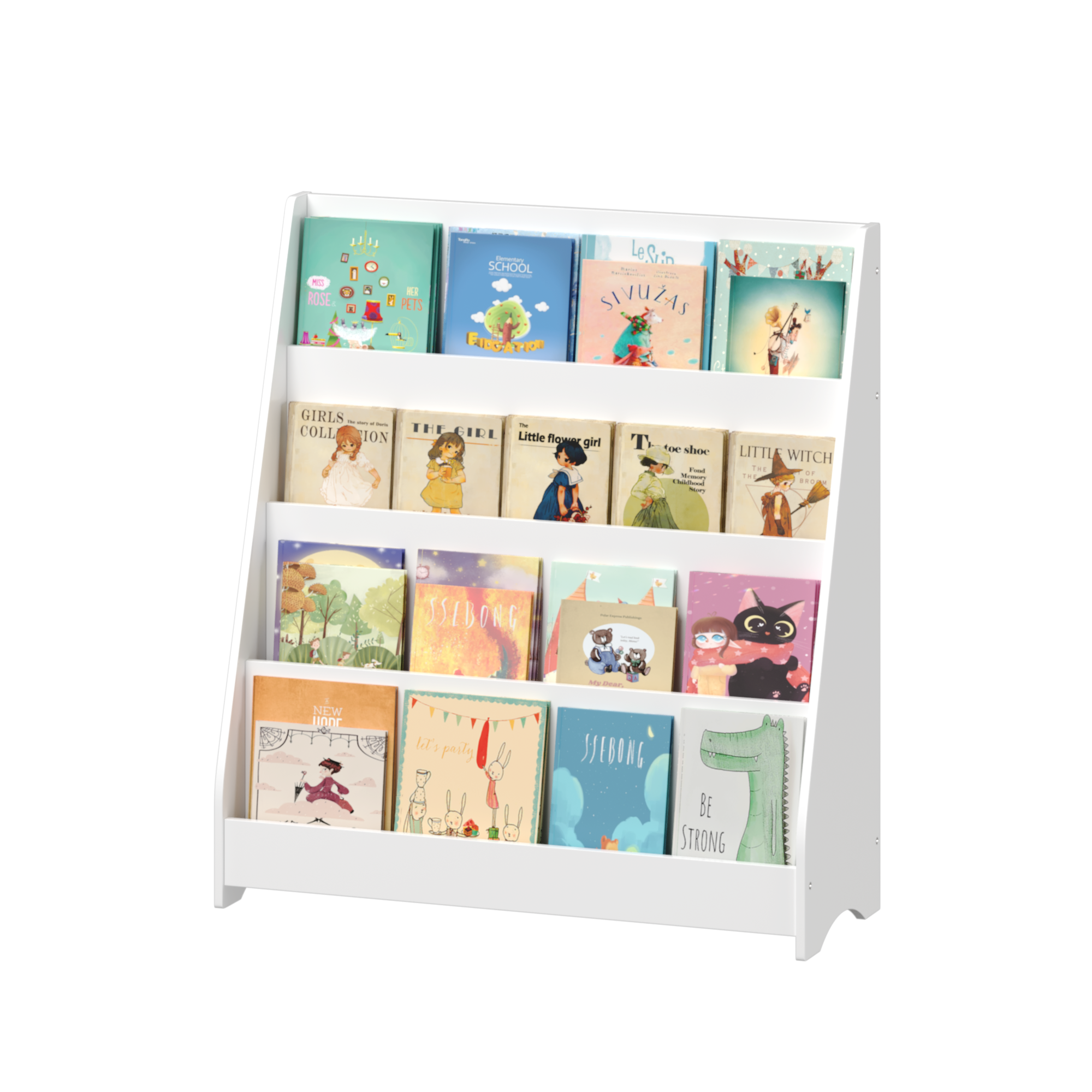 Bibliothèque pour enfants de 4 étages