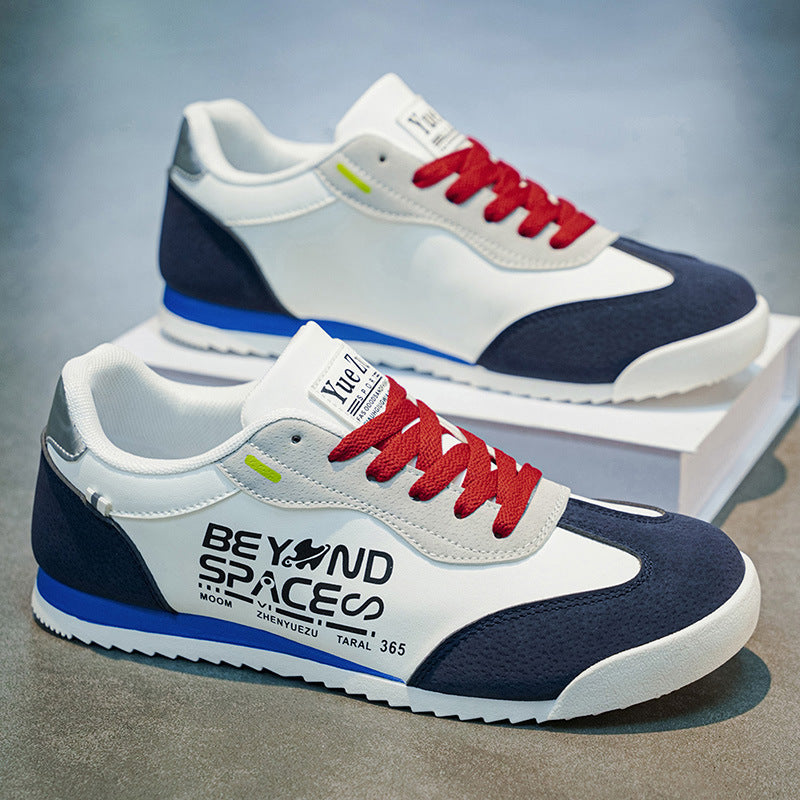 Retro Men's Casual Minimalist Flat Shoes Breathable and Lightweight