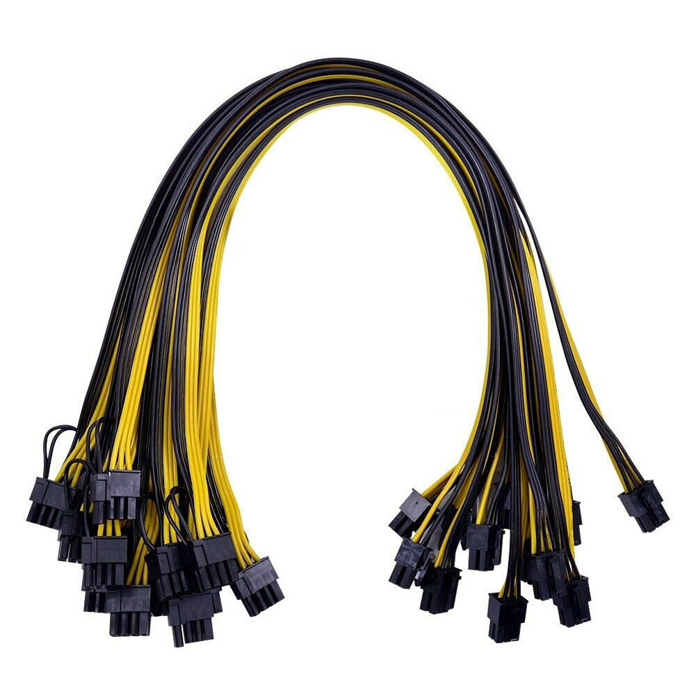 Ligne d'alimentation de carte graphique 6pin à double 8pin