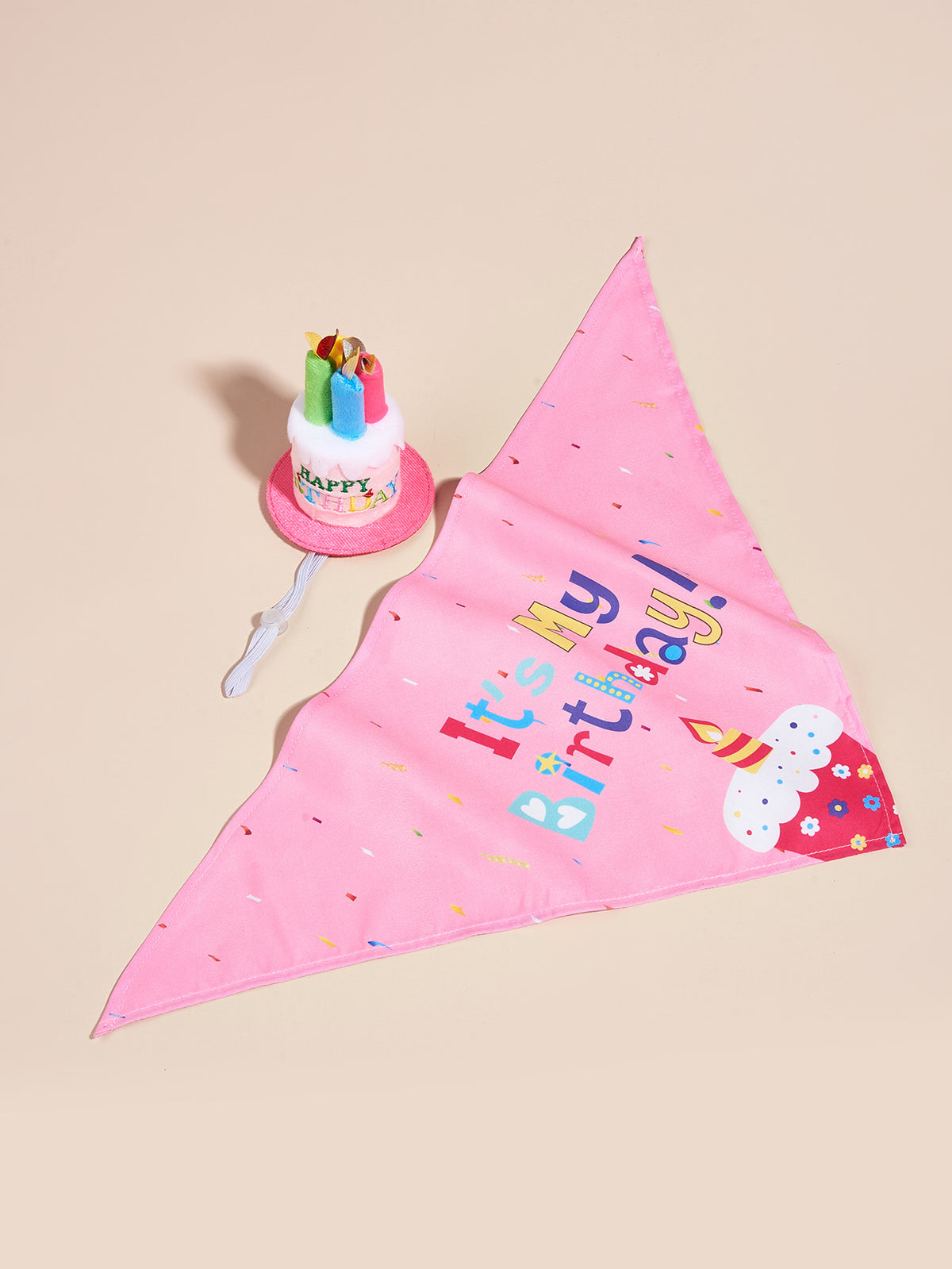 Creative Printing Dog Triangular Binder Birthday Salive Serviette Accessoires