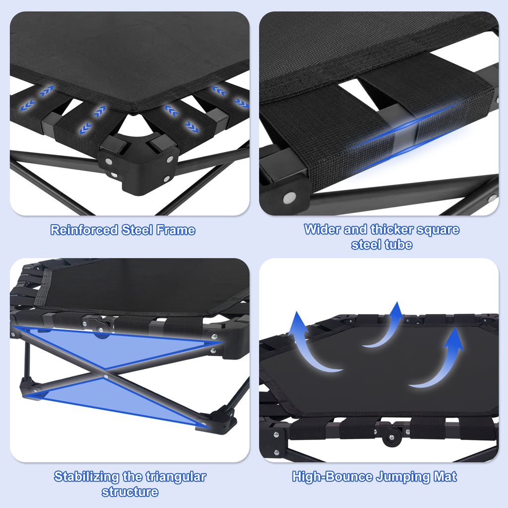 Trampoline mini pliable 42"