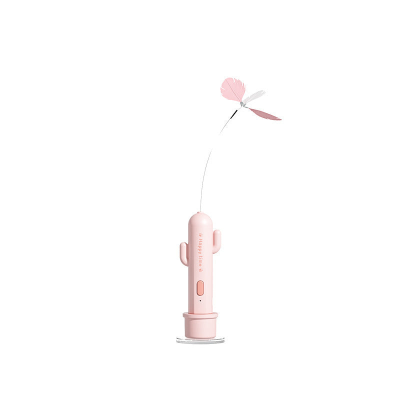 Laser infrarouge et plume 2-en-1 Cat Toyvos animaux de compagnie ultime ennui-busting Gadget