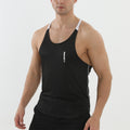 Veste de séchage rapide sans manches pour hommes pour le fitness sportif et l'usure occasionnelle